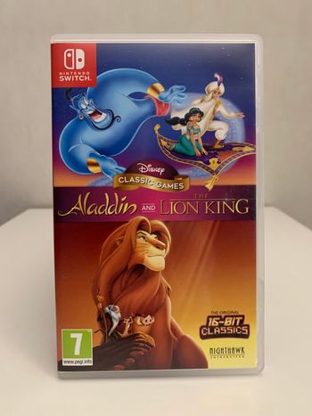 Disney Classic games Aladdin and the lion king sur Nintendo switch