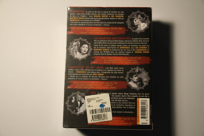 🎁 Coffret DVD Mankiewicz "Portraits de Femmes" - NEUF SCELLÉ - photo numéro 3
