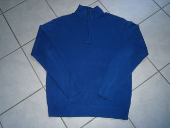 Pull ML bleu roi PASCAL MORABITO Taille M