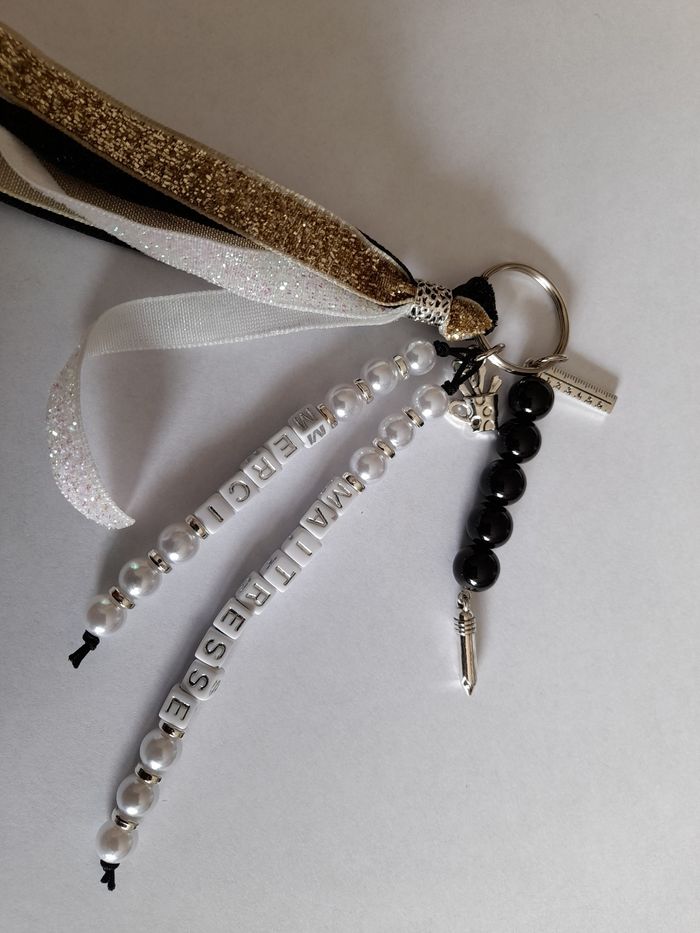 Porte clefs merci maitresse - photo numéro 3