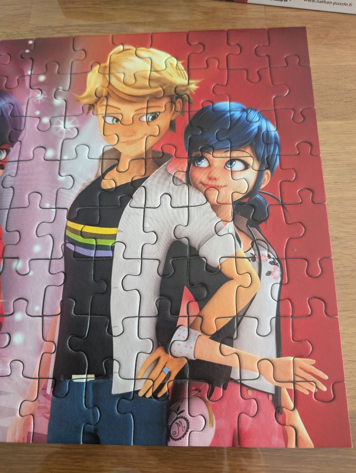 Puzzle Miraculous complet environ 100 pièces Nathan - photo numéro 3