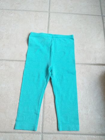 Legging vert 5 ans