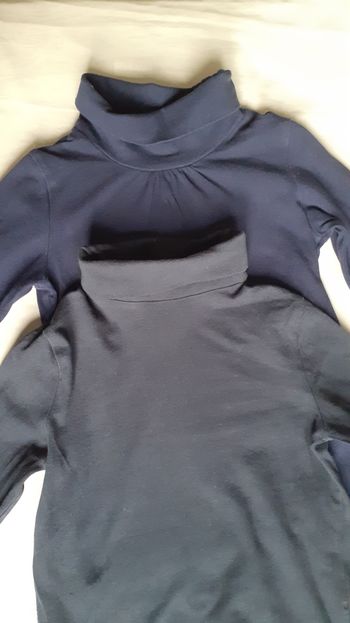 Lot de 2 sous-pulls fille 8 ans