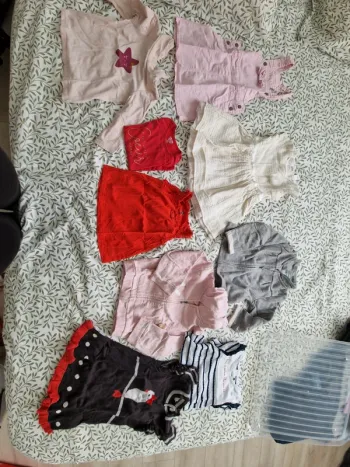Lot vetements 18 mois fille