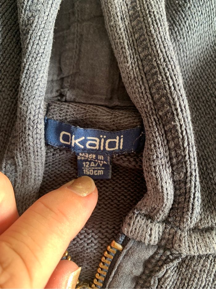 Gilet bleu - photo numéro 2