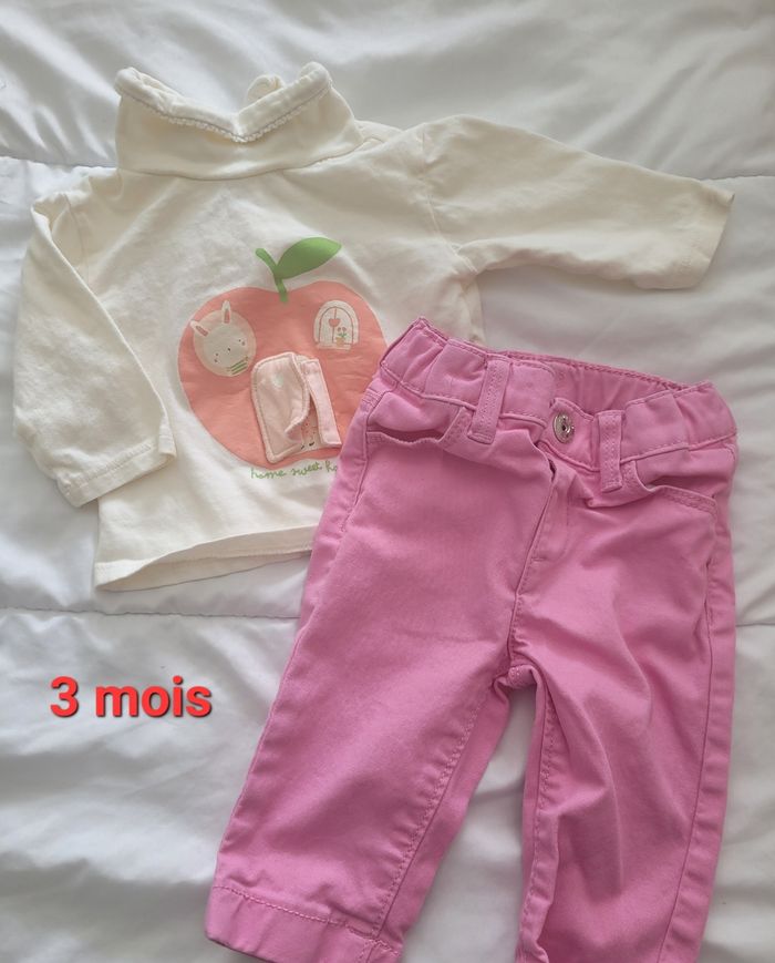 T-shirt et pantalon