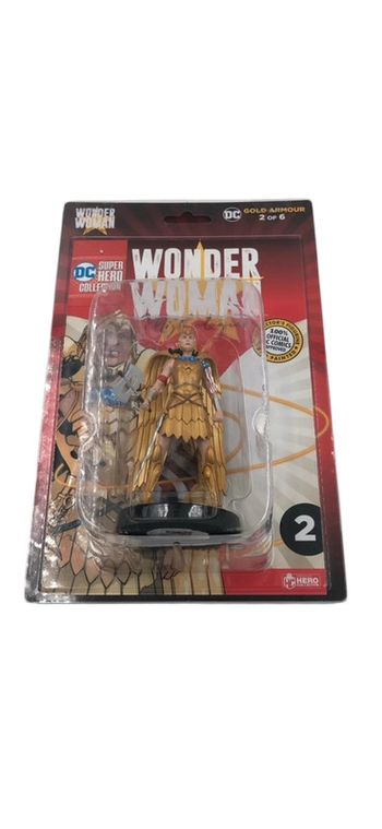 Figurine de collection DC super Hero Wonder Woman + comics  neuf