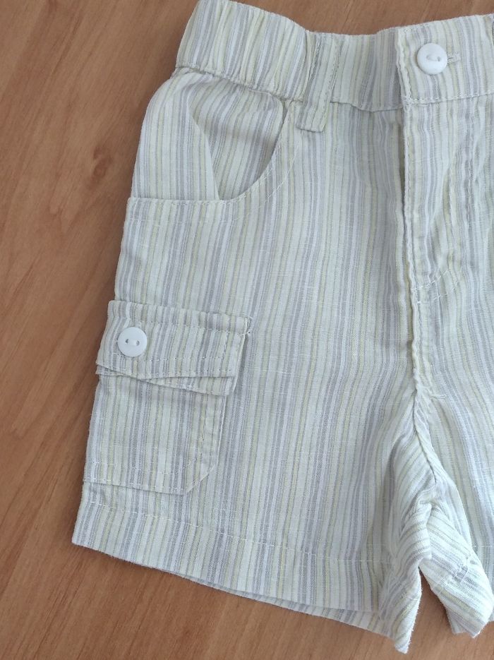 Short 3 mois garçon Tout simplement - photo numéro 3