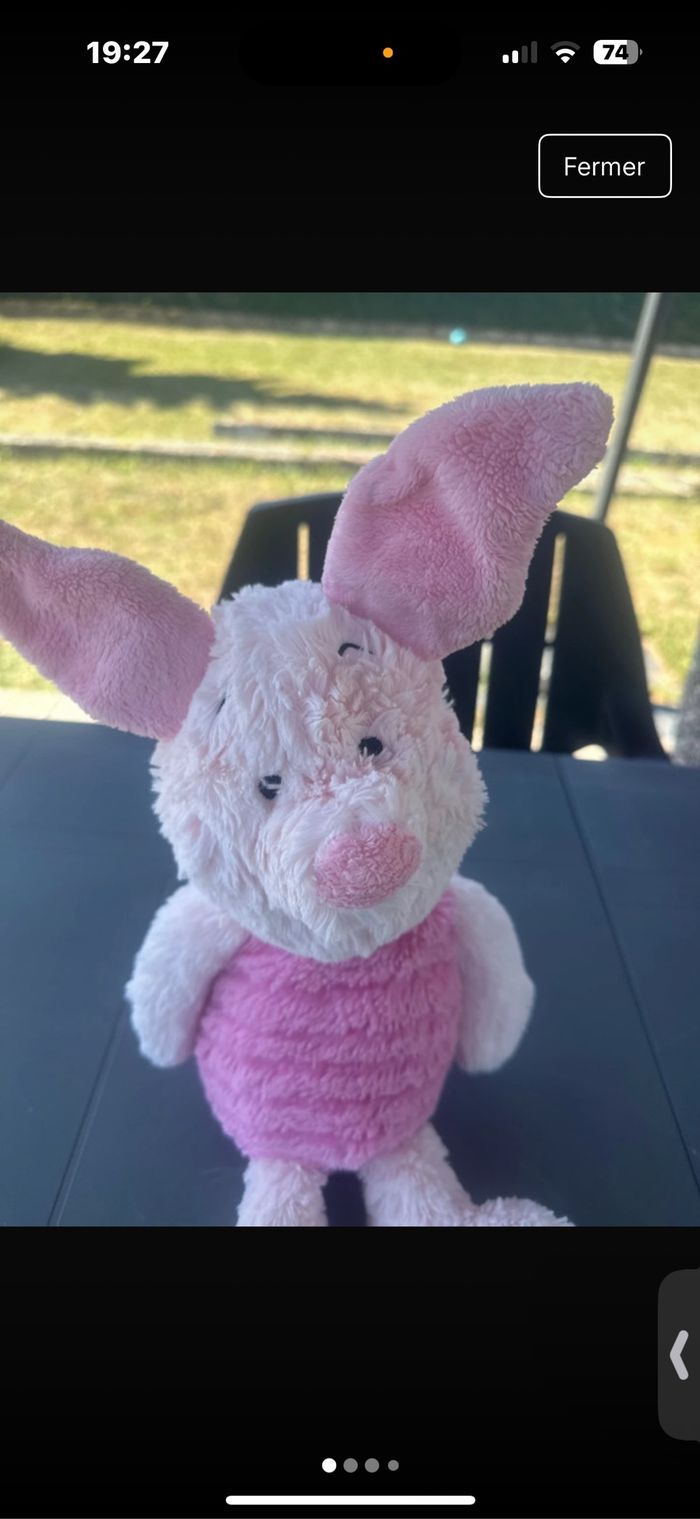 peluche tigrou et porcinet - photo numéro 6