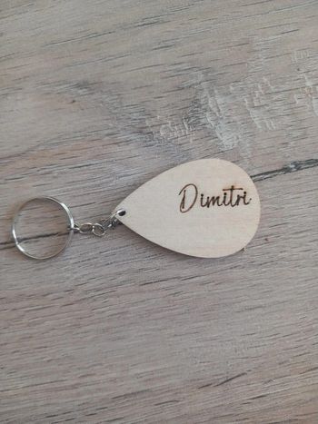Porté clé gravé Dimitri