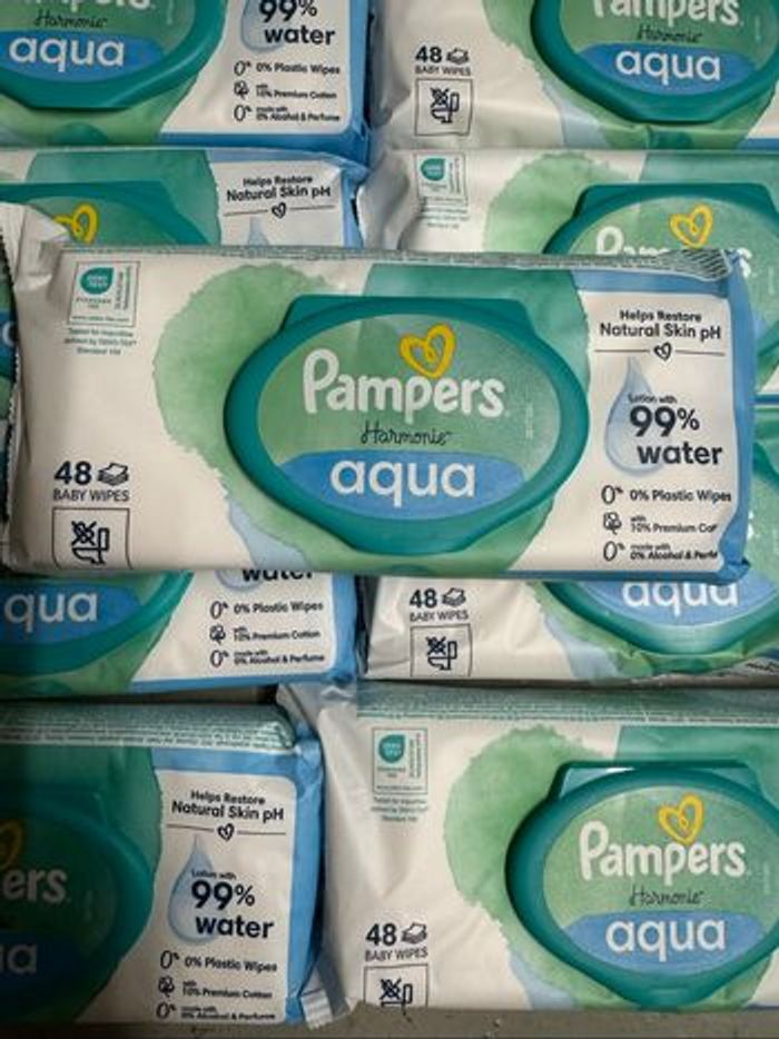Lingettes Pampers Harmonie Aqua - photo numéro 2