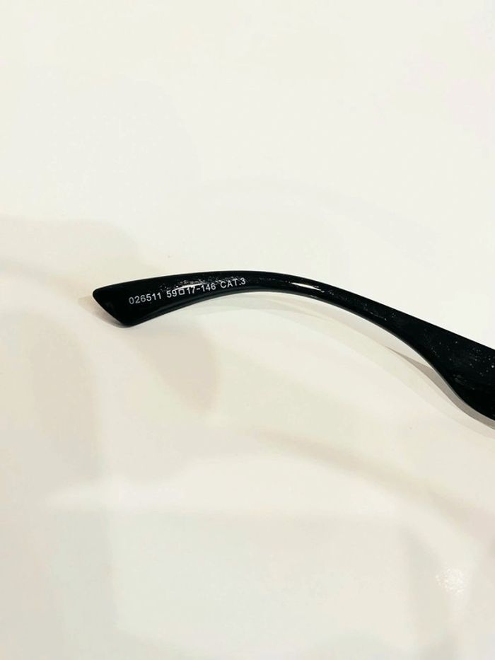 Lunette de soleil femme grise verres dégradés bras en strass UV protection catégorie 3 - photo numéro 6