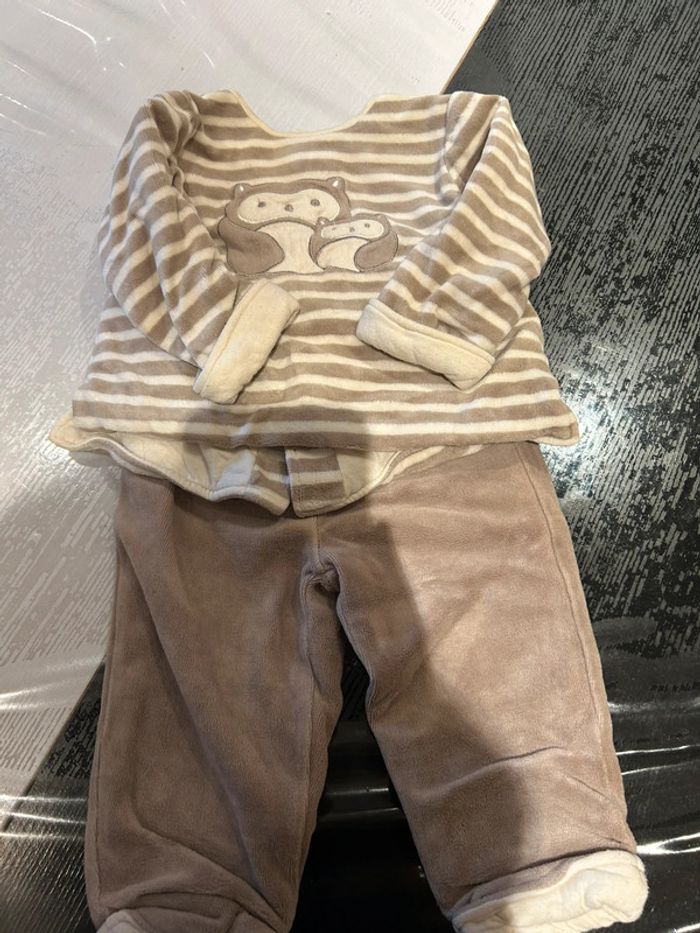 Lot de 8 pyjamas hiver – Taille 9 mois