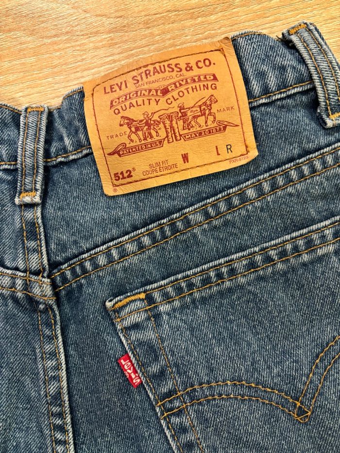 Jean Levi’s 512 vintage – Slim fit W29 L34 – Made in Canada - photo numéro 3