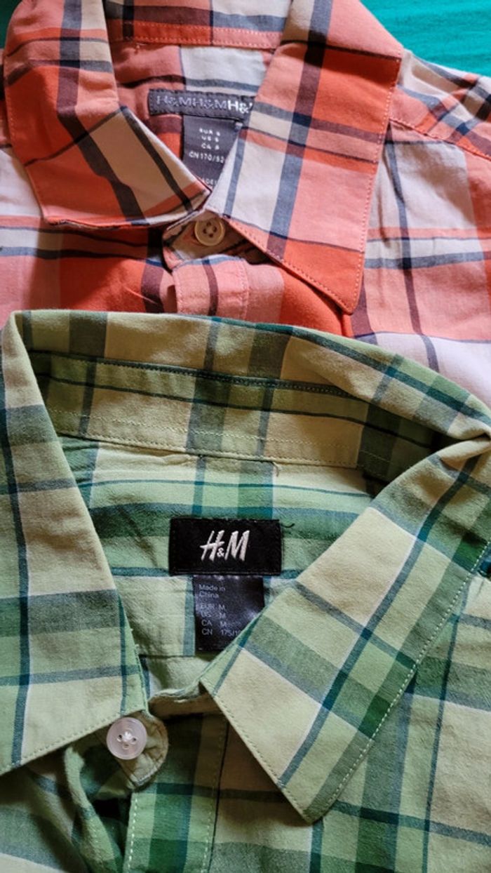 Deux chemise H&M s et m - photo numéro 2
