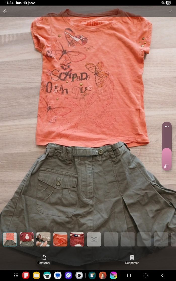 Lot 3 pièces fille 4 ans pf409 - photo numéro 2