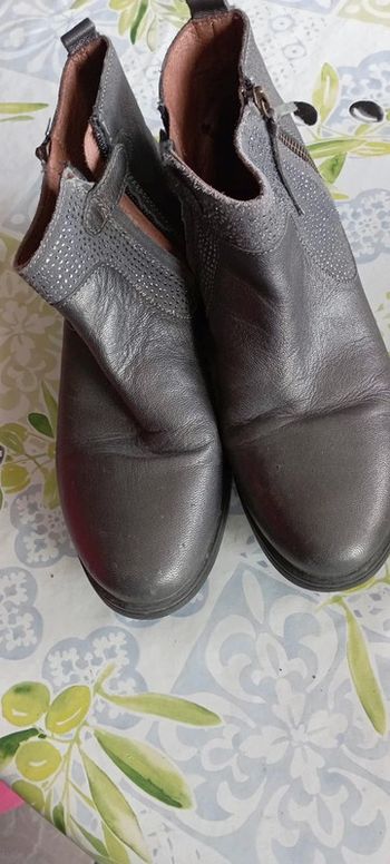 Bottines avec brillant
