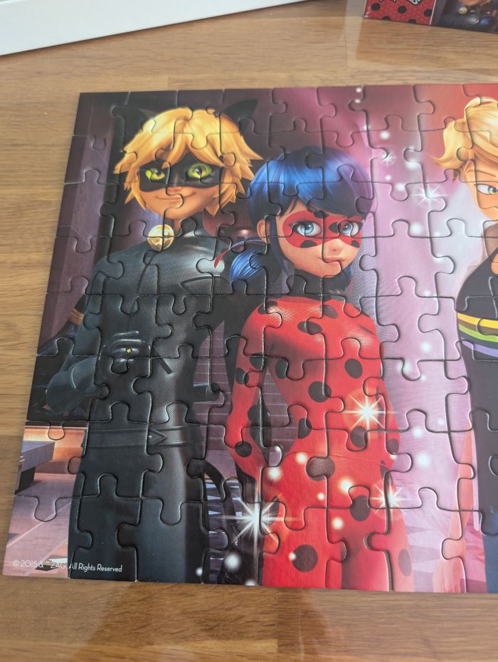 Puzzle Miraculous complet environ 100 pièces Nathan - photo numéro 4