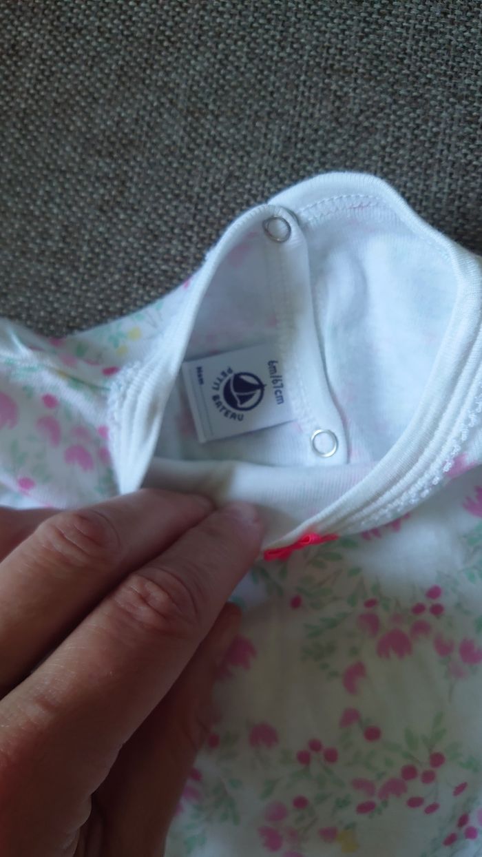 Pyjama fleuri Petit Bateau - photo numéro 3