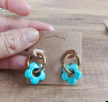Boucles d'oreilles Fleurs 