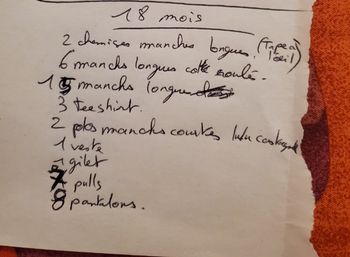 Lot habits garçon 18 mois