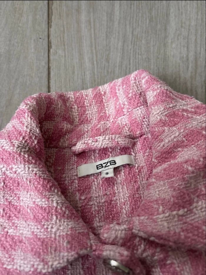 Veste courte rose BZB taille S - photo numéro 3