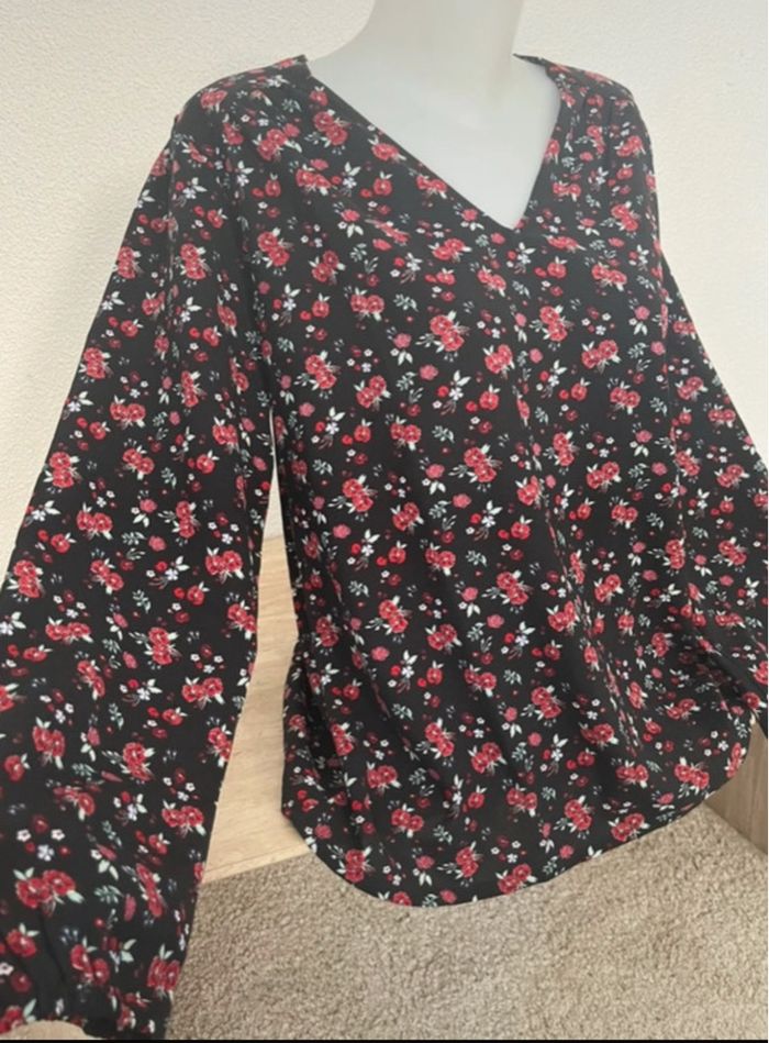 Blouse manches longues fluide Kiabi taille 40 - photo numéro 3