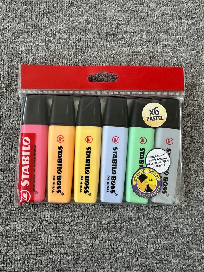 surligneur stabilo - photo numéro 4