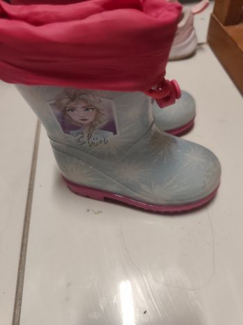 Bottes en caoutchouc 'la reine des neiges'