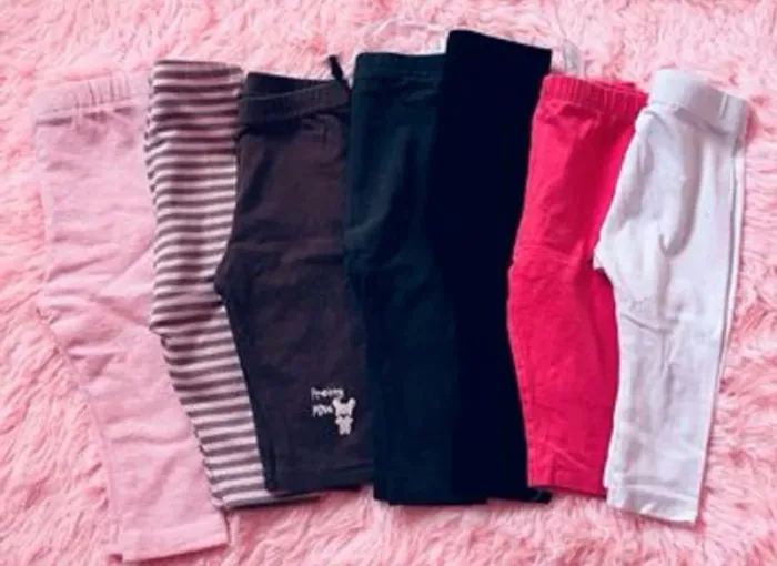 Leggings x7 taille 6 mois - photo numéro 2