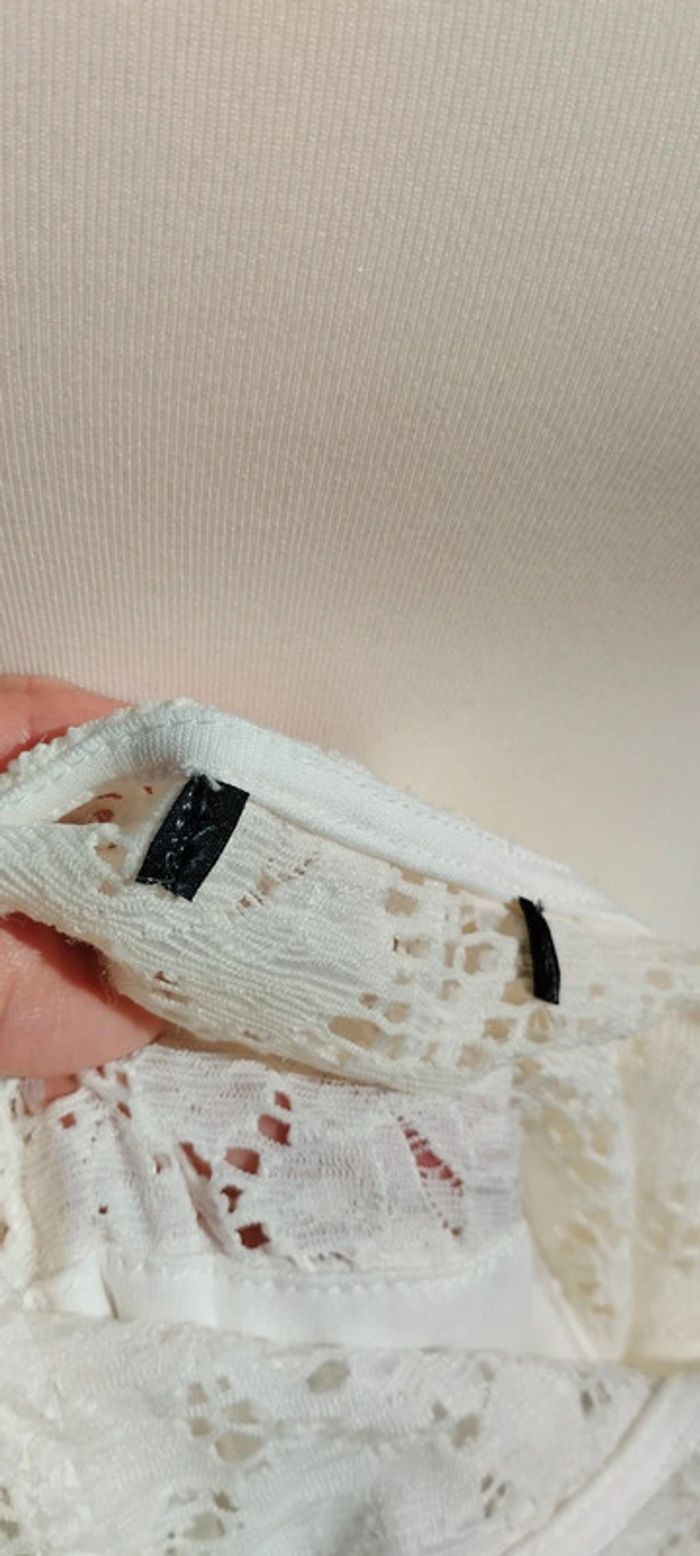 Robe crème en dentelle 36 - photo numéro 6