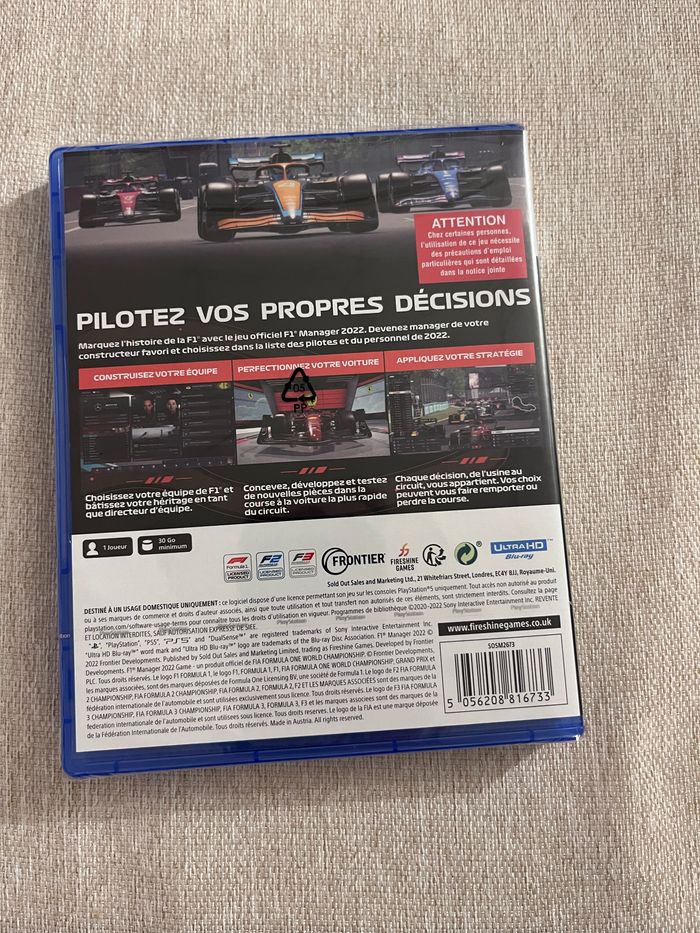 Jeu ps5 manager 22 - photo numéro 2