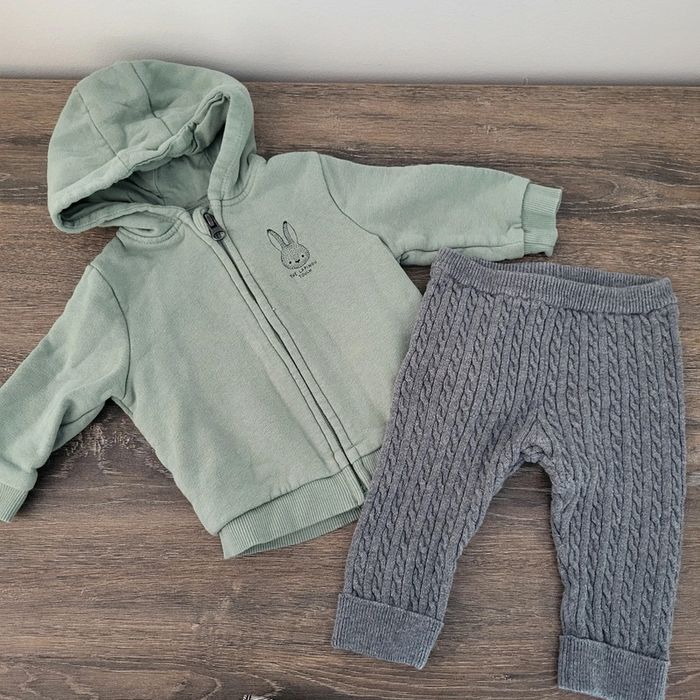 Kiabi/Gemo - Gilet sweat et pantalon 6 mois