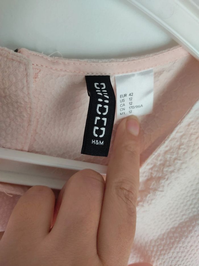 Top peplum manches courtes - photo numéro 2