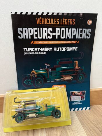 Camions de pompiers de collection + livres – neufs