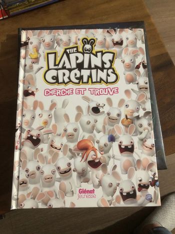 Livre cherche et trouve lapins cretins