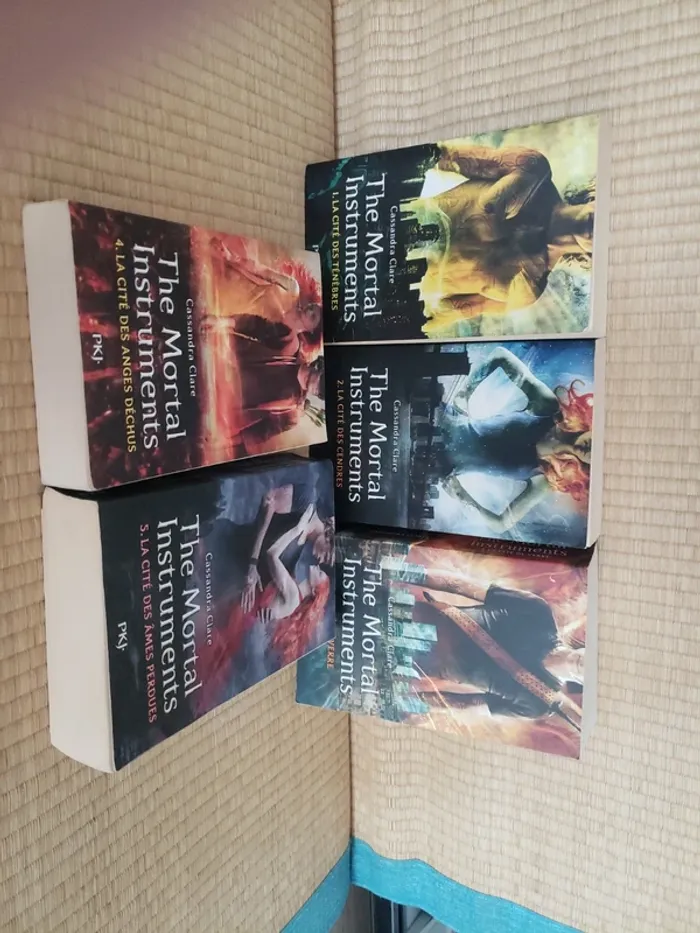 5 tomes the Mortal instruments - photo numéro 2