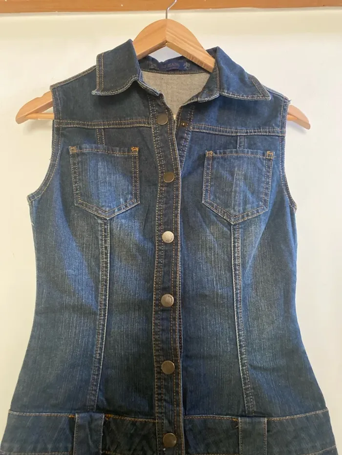Robe en jean vintage taille 36 So Jeans with Pimkie - photo numéro 3