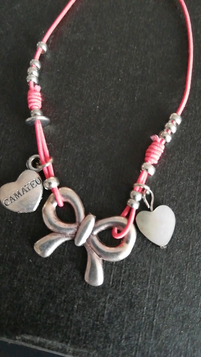 Bracelet fantaisie femme rose - photo numéro 3