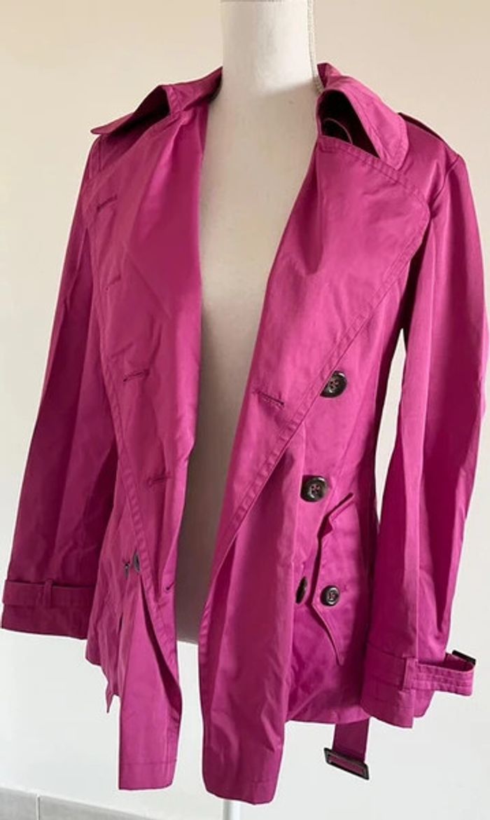 Trench court rose Armor Lux - photo numéro 2