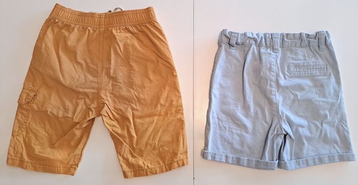 Lot de 2 shorts garçon 5 ans tachés - photo numéro 2