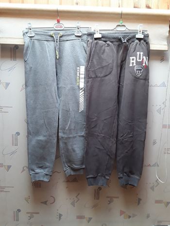 Lot de 2 panralons de jogging garçon 12ans