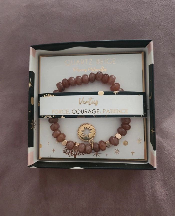 Bracelet Quartz beige - photo numéro 2