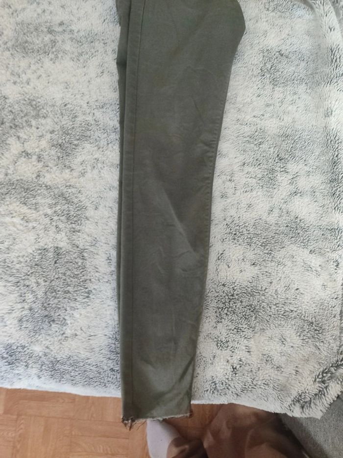 Jean femme kaki taille 38 - photo numéro 2