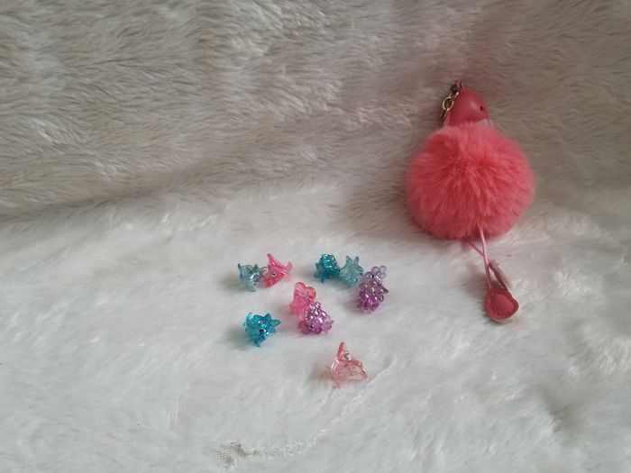 Lit de pinces à cheveux