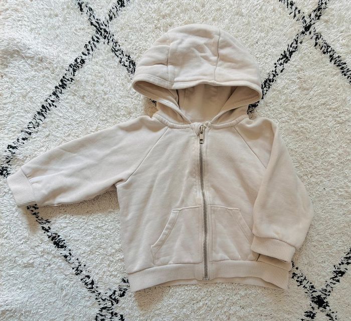 Sweat zippé H&M 9-12 mois
