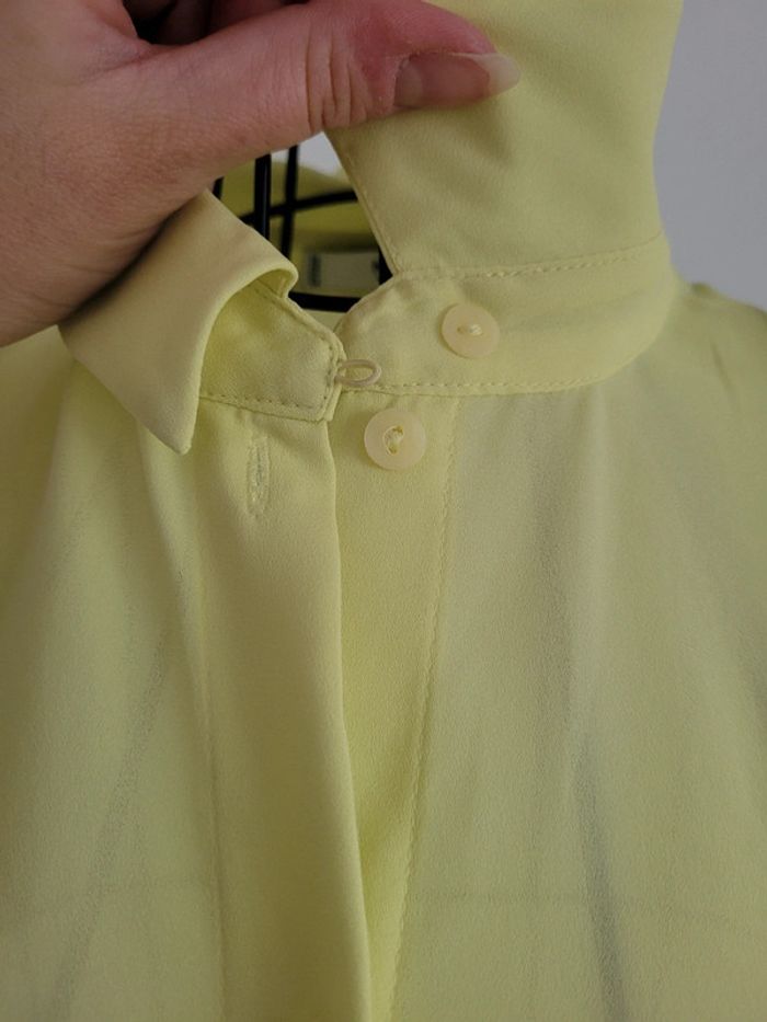 Blouse jaune - Mango - photo numéro 4