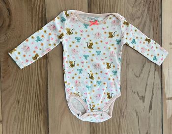 Body fille 3 mois – Du Pareil Au Même – Animaux de la savane