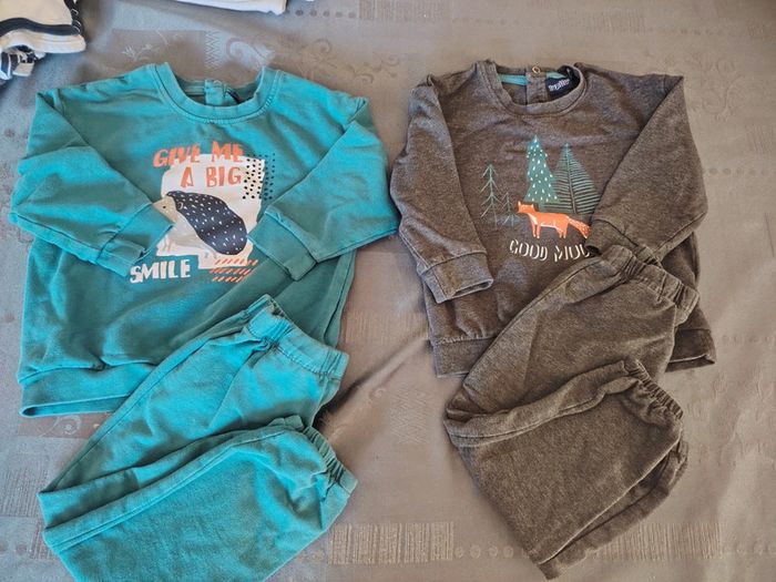 2 Ensemble jogging 12-24 mois