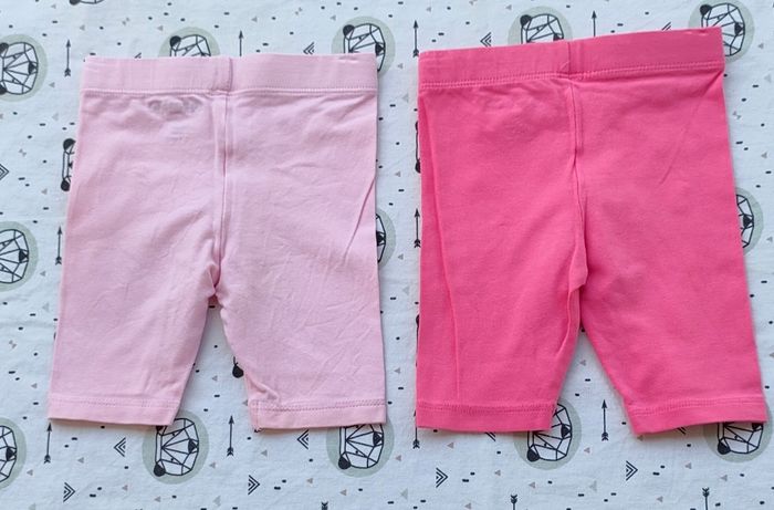 Lot de leggings 3/4 taille 9 mois - photo numéro 2